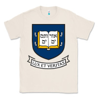 Natural Yale University Classic Tee - linhVisuals