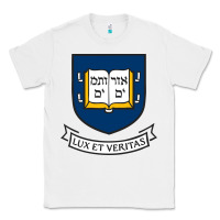 White Yale University Classic Tee - linhVisuals