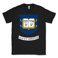 Black Yale University Classic Tee - linhVisuals