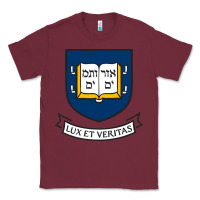 Burgundy Yale University Classic Tee - linhVisuals