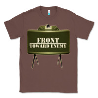 Chestnut front toward enemy distressed claymore mine military Classic Tee - linhVisuals