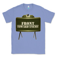Colony Blue front toward enemy distressed claymore mine military Classic Tee - linhVisuals