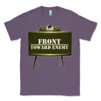 Lavender front toward enemy distressed claymore mine military Classic Tee - linhVisuals
