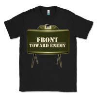 Black front toward enemy distressed claymore mine military Classic Tee - linhVisuals