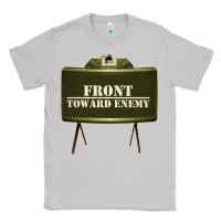 Moon Dust front toward enemy distressed claymore mine military Classic Tee - linhVisuals