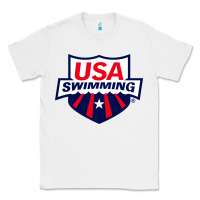 White swimming team Classic Tee - linhVisuals