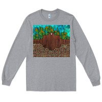 Heather Grey custom cactus and sunflowers leopard turquoise Long Sleeve Tee - Artiststas