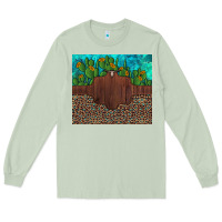 Matcha custom cactus and sunflowers leopard turquoise Long Sleeve Tee - Artiststas