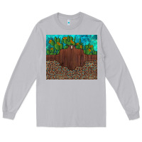 Moon Dust custom cactus and sunflowers leopard turquoise Long Sleeve Tee - Artiststas