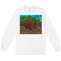White custom cactus and sunflowers leopard turquoise Long Sleeve Tee - Artiststas