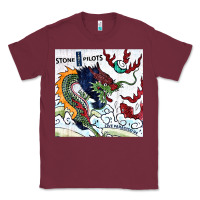 Burgundy stone temple pilot stp 2 Classic Tee - linhVisuals