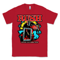 Red RUSH MUSIC Classic Tee - linhVisuals
