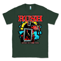 Sports Green RUSH MUSIC Classic Tee - linhVisuals