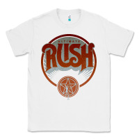 White RUSH TOUR Classic Tee - linhVisuals