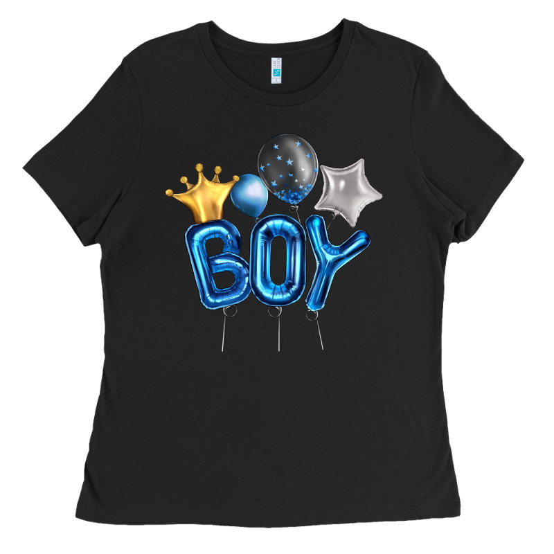Birthday Boy Balloon Ladies Tee by Artiststas | Teevron