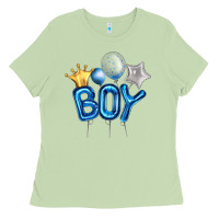 Matcha Birthday Boy Balloon Ladies Tee - Artiststas