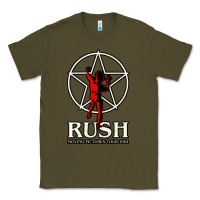 Army Green rush TOUR 1981 Classic Tee - linhVisuals