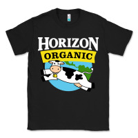 Black horizon organic milk Classic Tee - linhVisuals