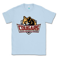 Dusty Blue cougars, kokomo education Classic Tee - linhVisuals