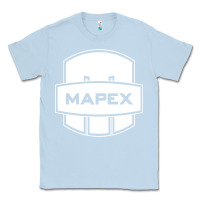Dusty Blue Mapex Drum Classic Tee - linhVisuals