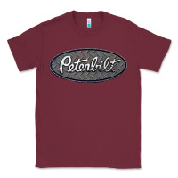 Burgundy Peterbilt Trucks Classic Tee - linhVisuals