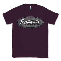 Plum Peterbilt Trucks Classic Tee - linhVisuals