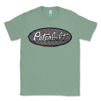 Sage Peterbilt Trucks Classic Tee - linhVisuals
