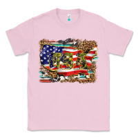 Bubblegum Pink western america map usa Classic Tee - BarkalooDesign