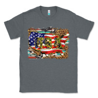Charcoal Heather western america map usa Classic Tee - BarkalooDesign
