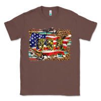 Chestnut western america map usa Classic Tee - BarkalooDesign