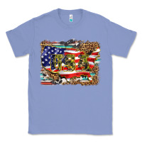 Colony Blue western america map usa Classic Tee - BarkalooDesign