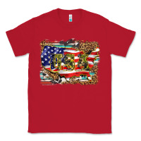 Red western america map usa Classic Tee - BarkalooDesign