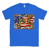 True Royal western america map usa Classic Tee - BarkalooDesign