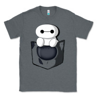 Charcoal Heather baymax in pocket [tb] Classic Tee - linhVisuals