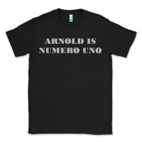 Black arnold is numero uno Classic Tee - linhVisuals