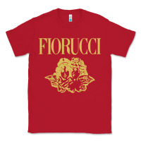 Red fiorucci Classic Tee - linhVisuals