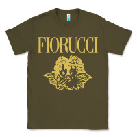 Army Green fiorucci Classic Tee - linhVisuals