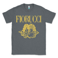 Charcoal Heather fiorucci Classic Tee - linhVisuals