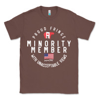 Chestnut proud member of small fringe minority with unacceptable view t shirt Classic Tee - linhVisuals