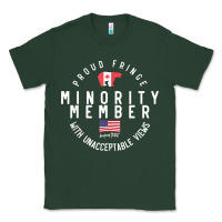 Sports Green proud member of small fringe minority with unacceptable view t shirt Classic Tee - linhVisuals