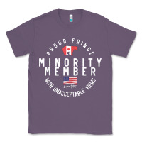 Lavender proud member of small fringe minority with unacceptable view t shirt Classic Tee - linhVisuals