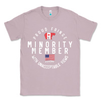 Lilac proud member of small fringe minority with unacceptable view t shirt Classic Tee - linhVisuals