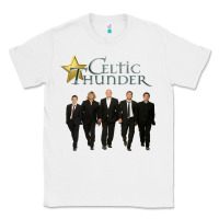 White Celtic Thunder Classic Tee - linhVisuals