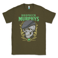 Army Green dropkick murphy's Classic Tee - linhVisuals