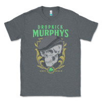 Charcoal Heather dropkick murphy's Classic Tee - linhVisuals