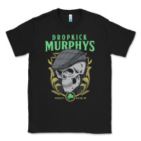 Black dropkick murphy's Classic Tee - linhVisuals