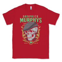 Red dropkick murphy's Classic Tee - linhVisuals