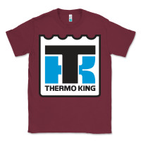 Burgundy thermo king Classic Tee - linhVisuals