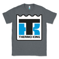 Charcoal Heather thermo king Classic Tee - linhVisuals