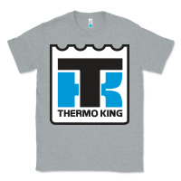 Heather Grey thermo king Classic Tee - linhVisuals